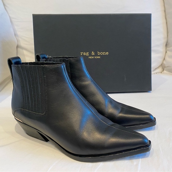 Rag & Bone Westin Boot, NIB, Black Leather - Picture 3 of 8